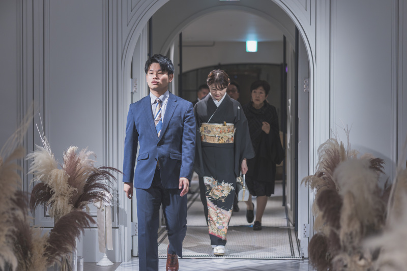 ご親族様の入場