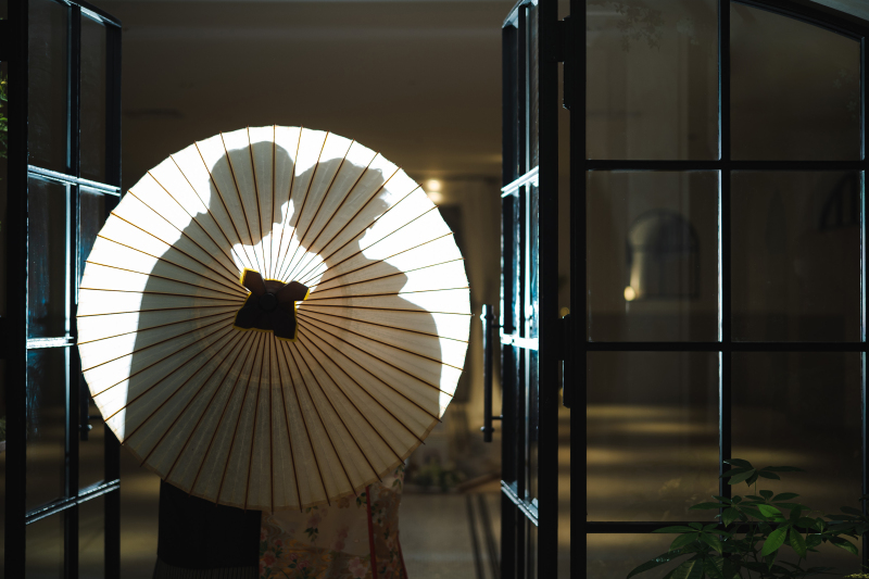 シルエット撮影