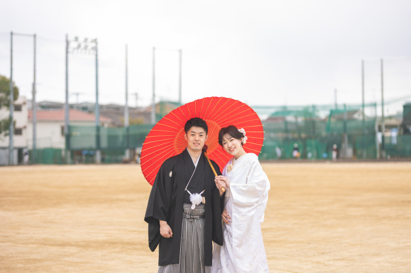 番傘×グラウンド