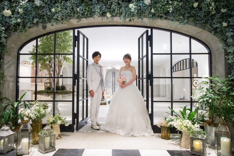 家族と一緒にフォトウェディング♪