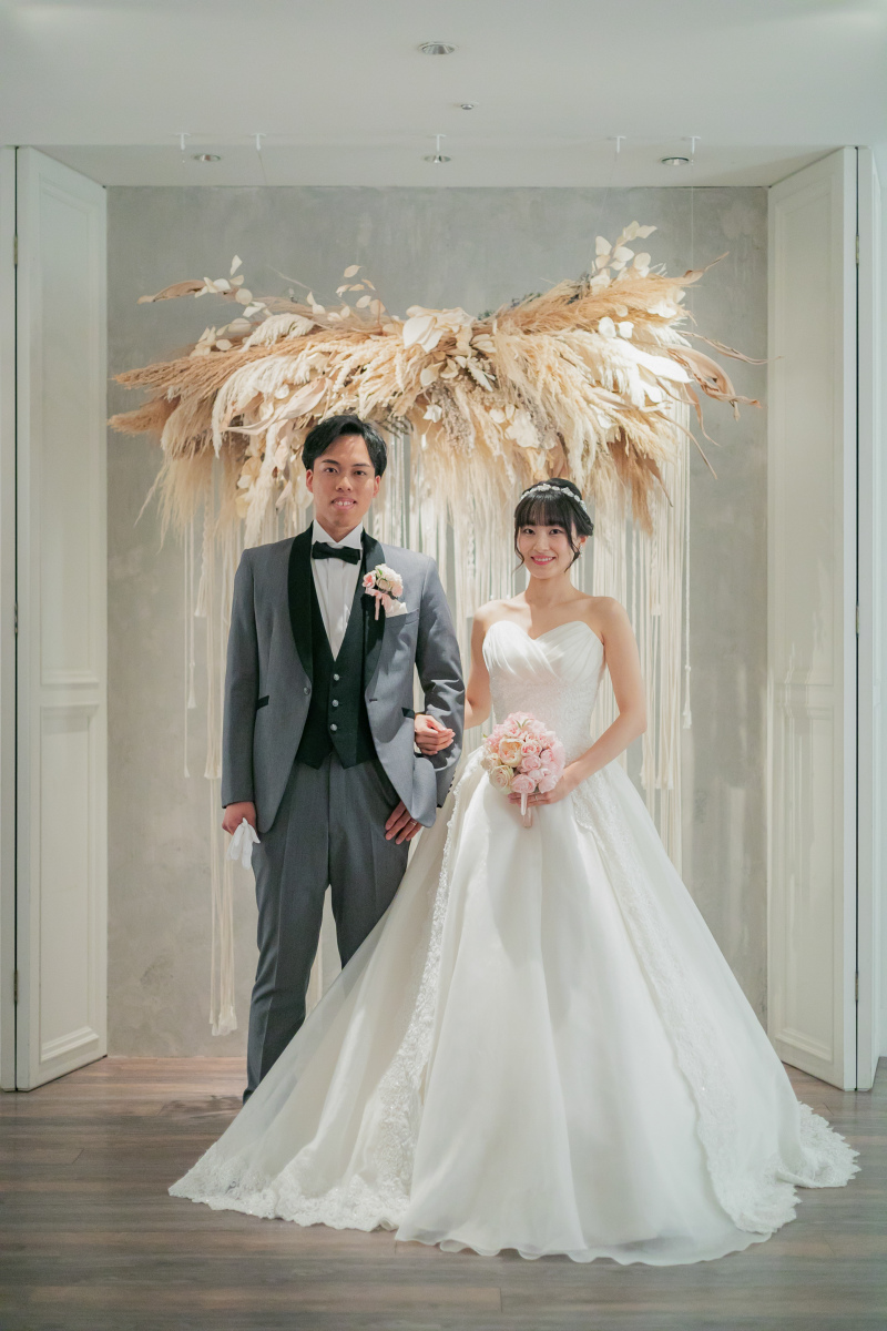 洋装へ衣装チェンジ