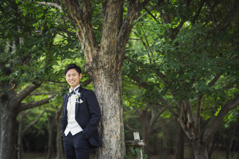 新郎様ソロショット