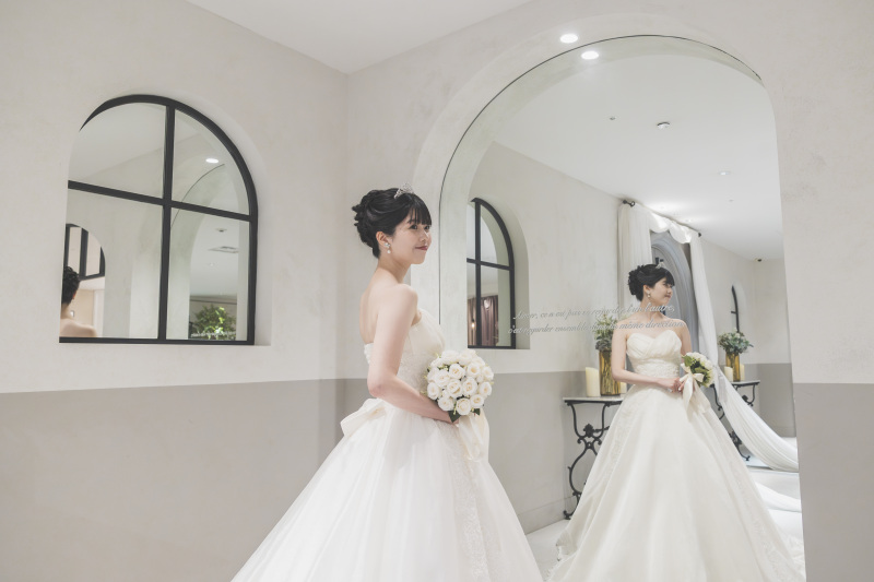 全身鏡を使って＊