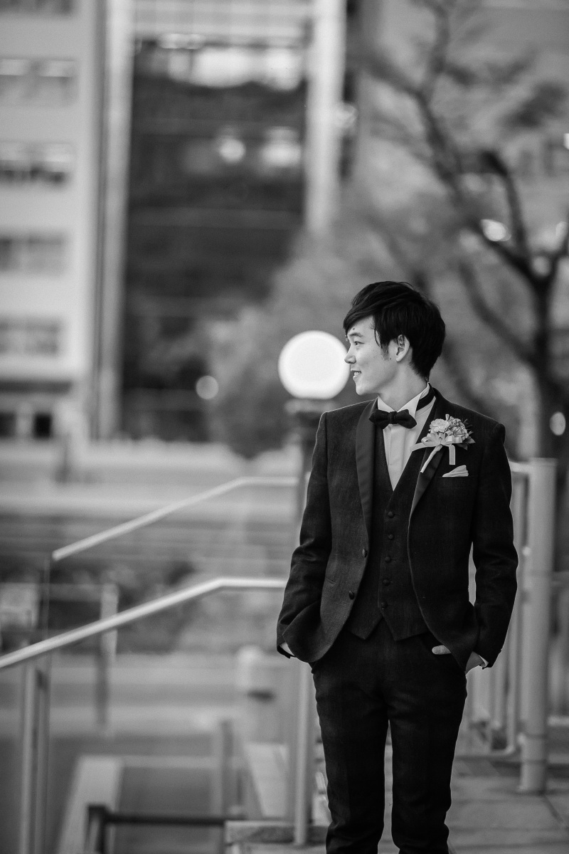 新郎様ソロカット