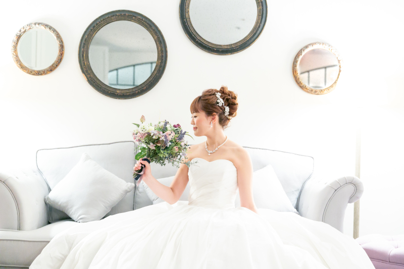 新婦さまソロショット