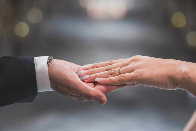 お手元カット！