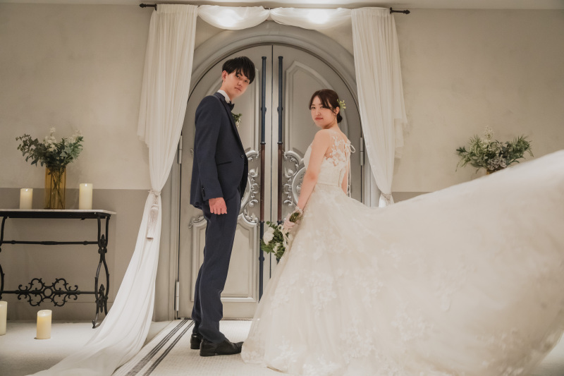 チャペルの入場前シーン