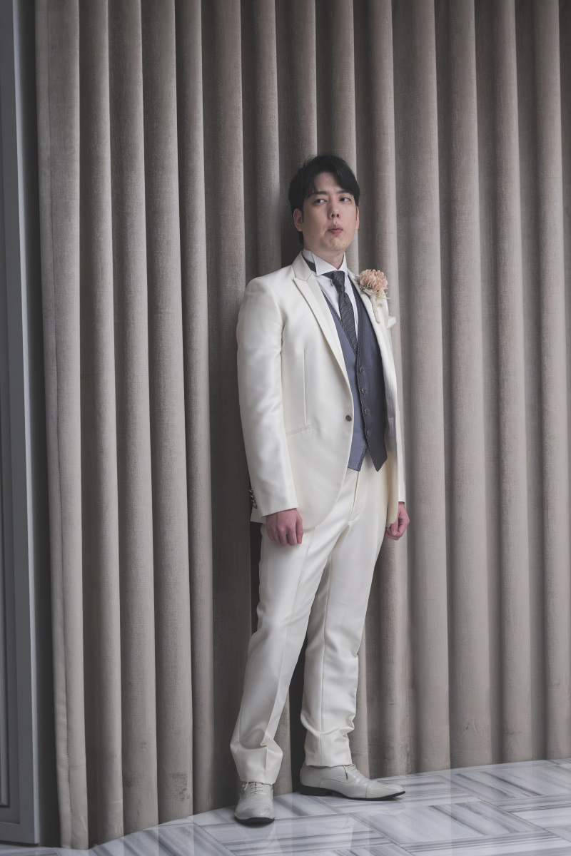 新郎様ソロショット