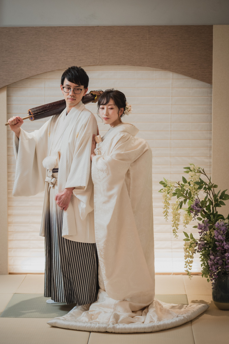 和ブースで撮影