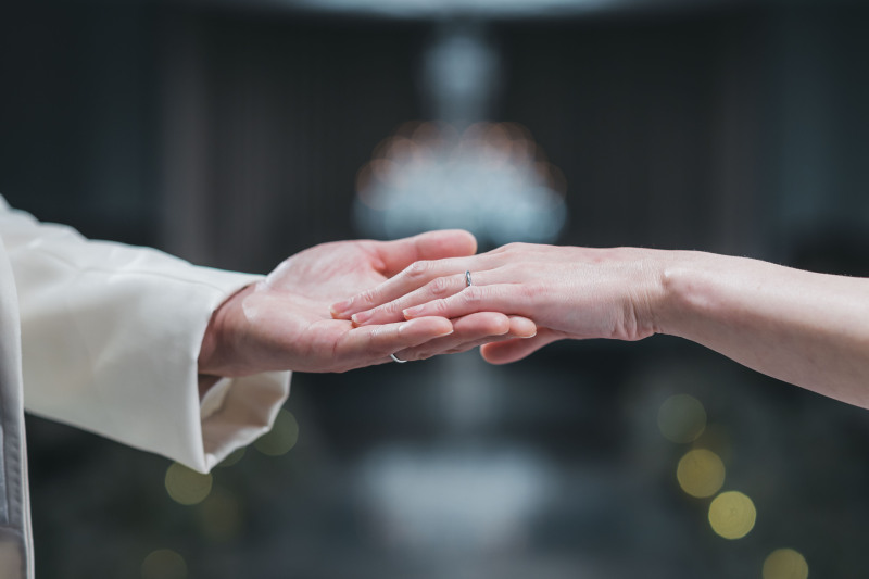 薬指のリングに永遠を誓う・・・