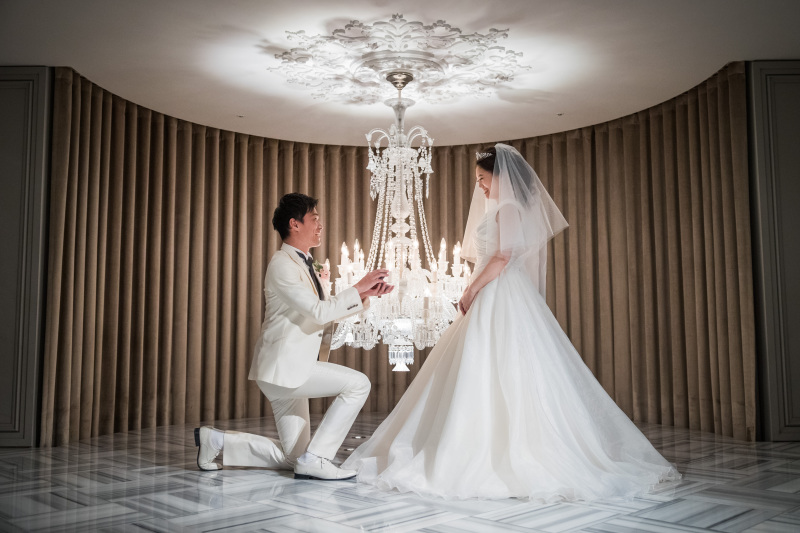 新郎様の手には・・・