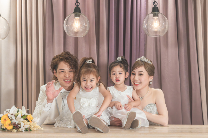 子どもと一緒に家族としてのはじまりを形に残したい