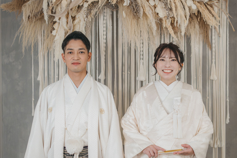 眩しいおふたりの笑顔✦