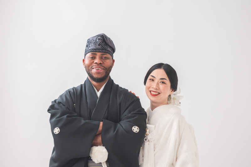 寄り添うおふたり♡