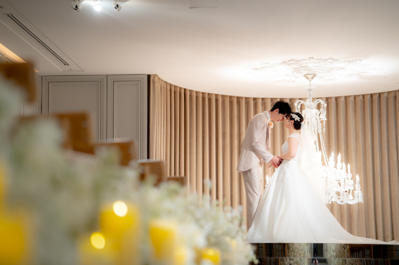 愛を誓うチャペルの時間