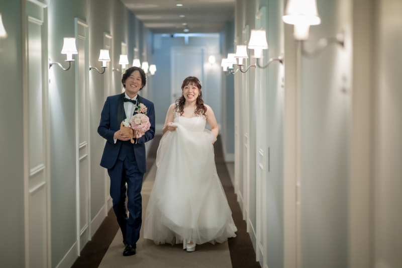 笑顔で撮影スタート♡