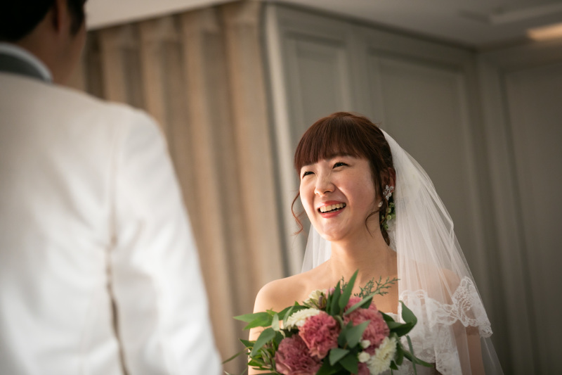 新婦様の表情も♡
