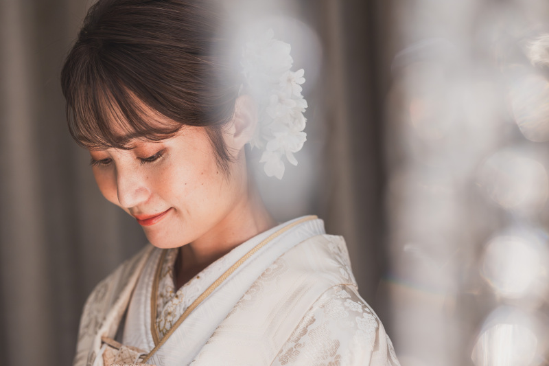 新婦ソロショット