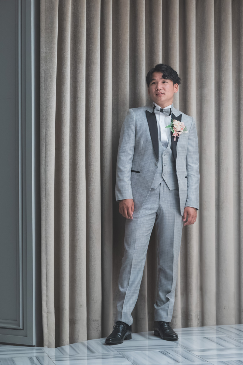 新郎様ソロショット