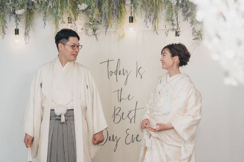 清雅の装いで迎える門出✦