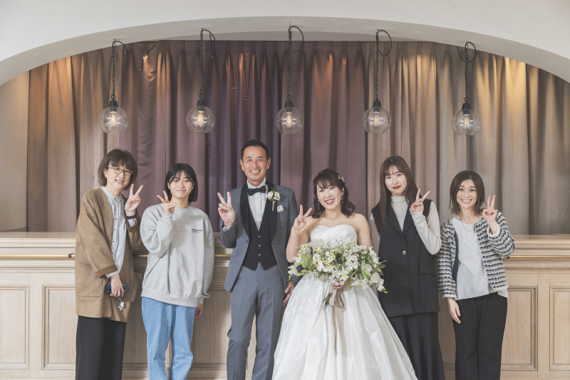 皆様と一緒に集合写真◎