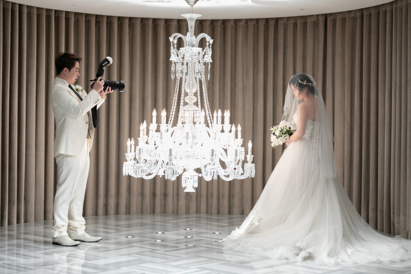 新郎様もカメラマンに