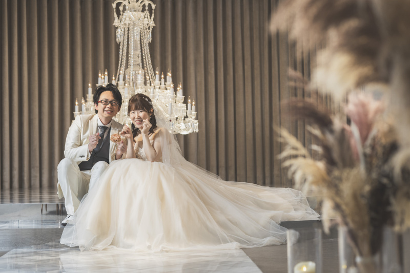 チャペルで座ってカット