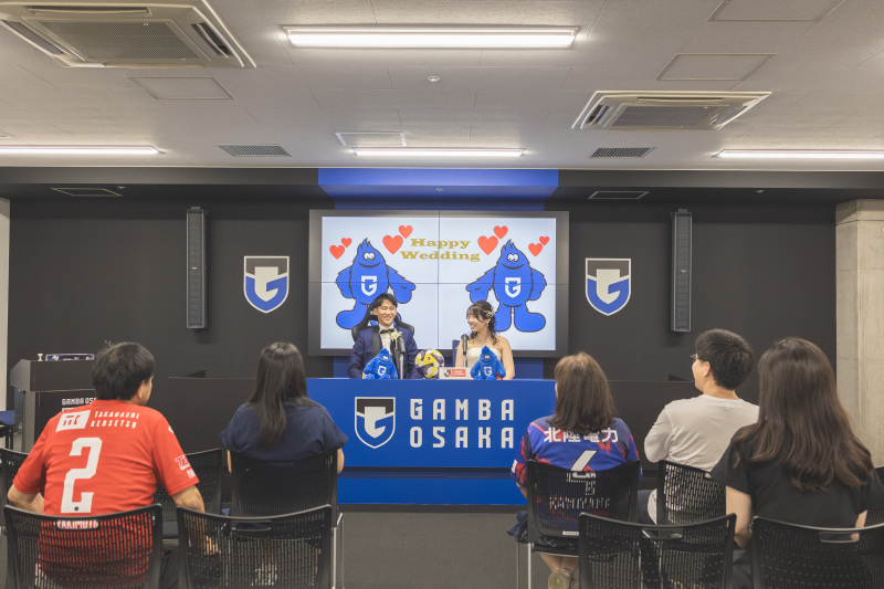 記者会見場での撮影も！