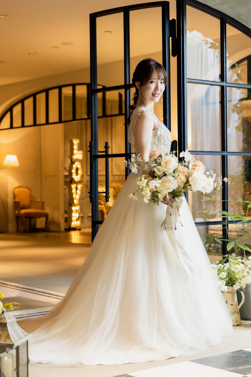 新婦様のソロショット