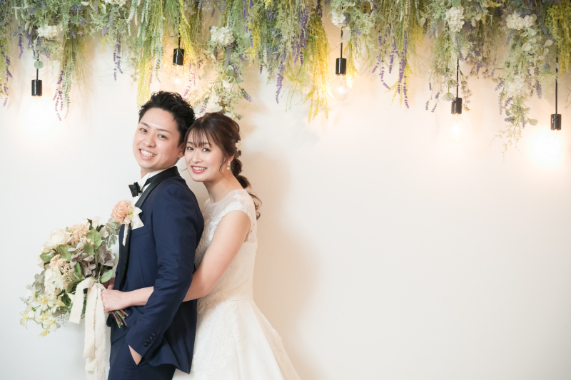 後ろからハグ♡