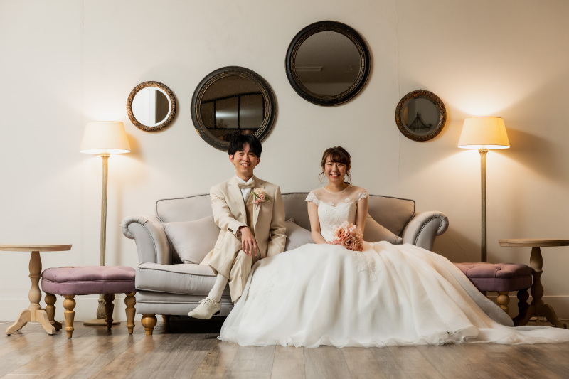 ソファーブースでまったりスタート！