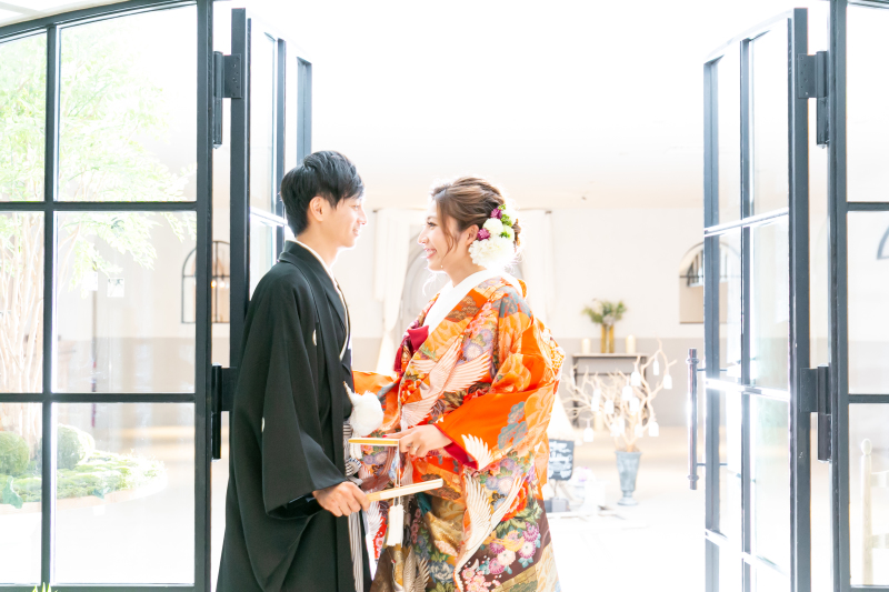 赤と黒の素敵なコーディネート！