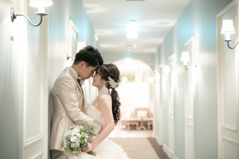 新婦様の表情が可愛い♡