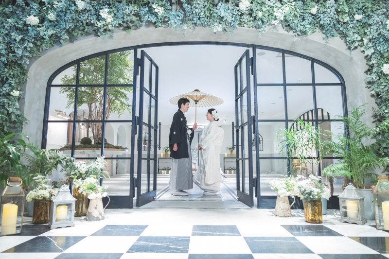 和装小物を使って・・・