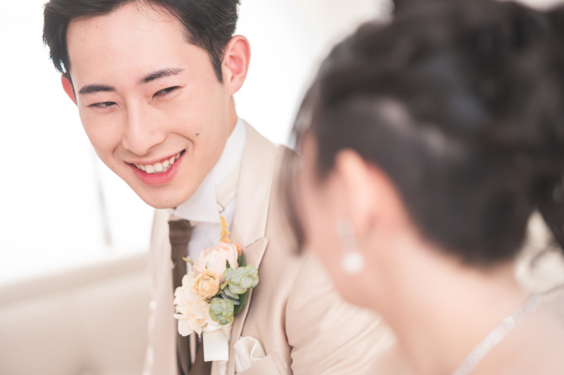 ご新郎様のソロショット！