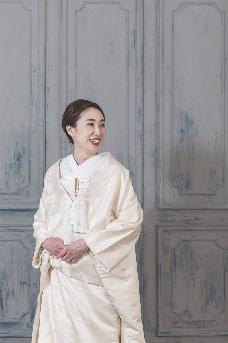 美しい新婦様の眩しい笑顔✦