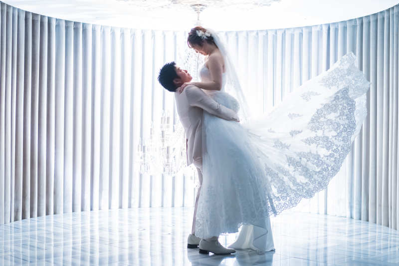 映画のワンシーンのようにロマンチックに...