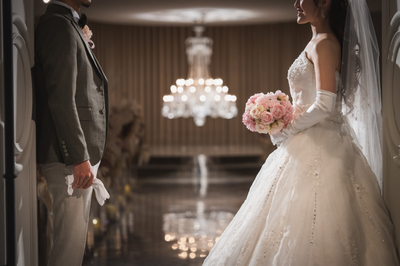 チャペル入場前