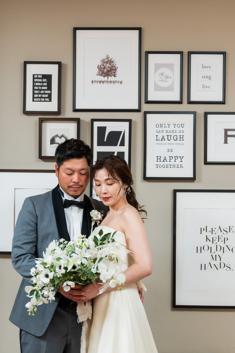 うつむきショット