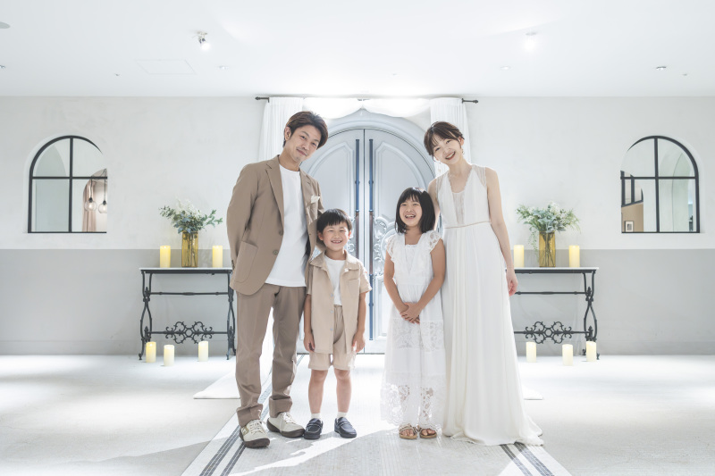 家族と一緒に 〜スタジオシンプルフォトプラン〜