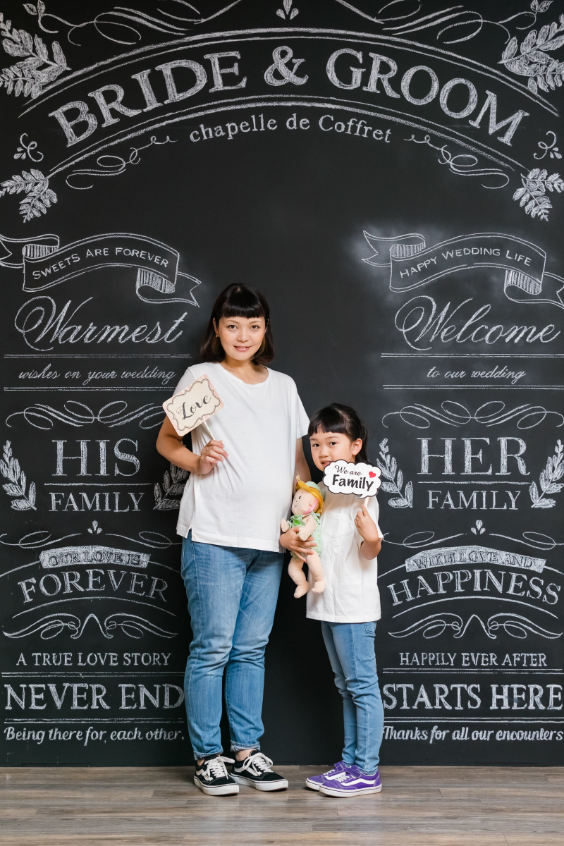 まずはおすましショットから