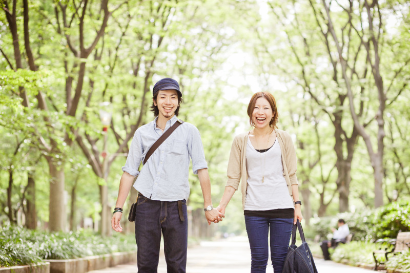 デートしながら撮影できるエンゲージフォト☆