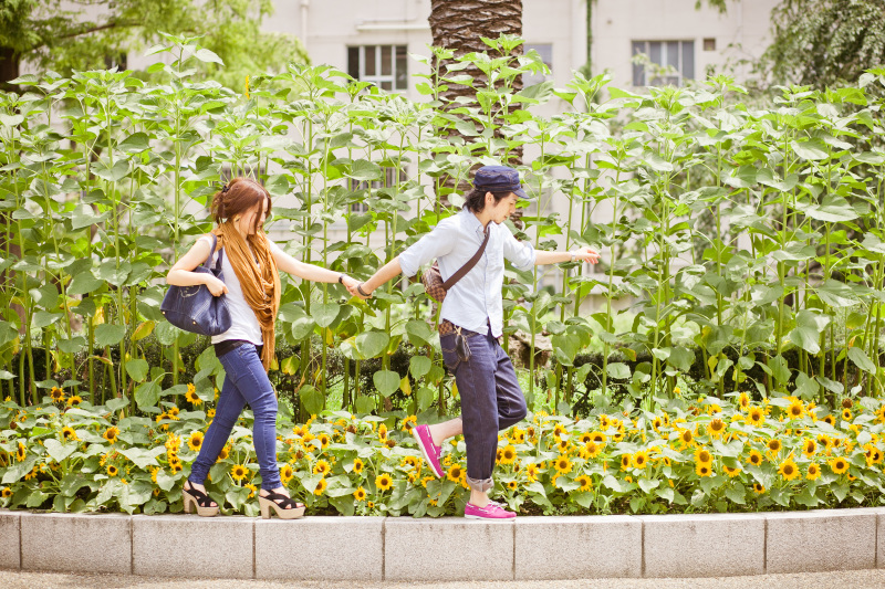 今日は公園デート♡