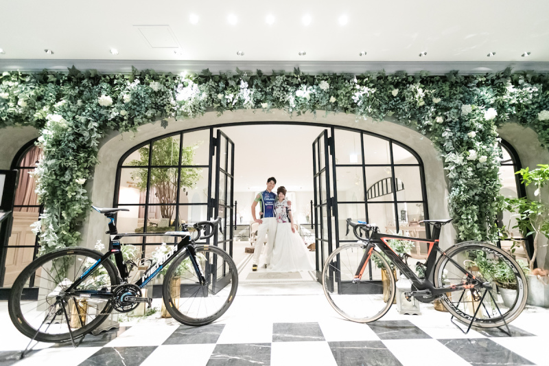 おふたりの趣味を存分に取り入れて♪