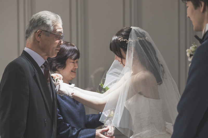 ご両親にサプライズ！！挙式風撮影＊ 