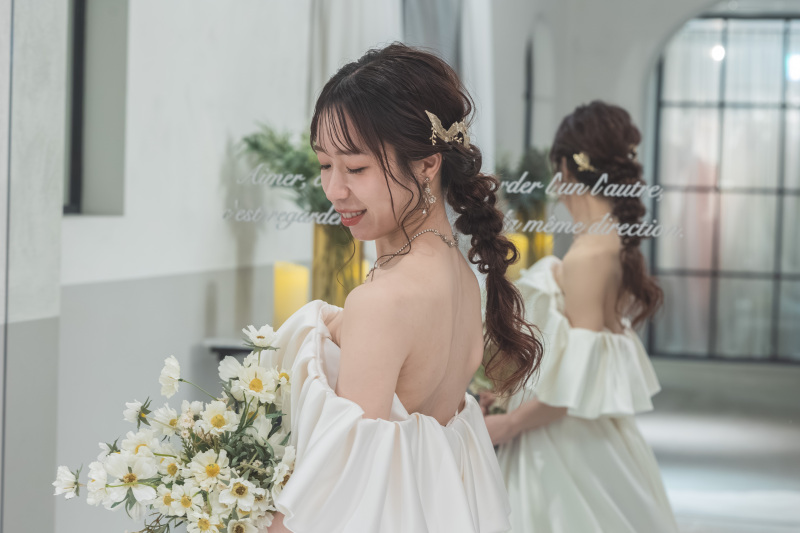 後ろ姿もぬかりなく♡