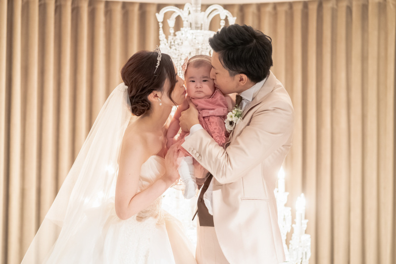 誓いのキスは…