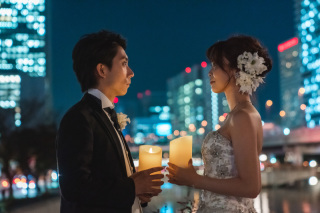 真冬の洋装ロケ！