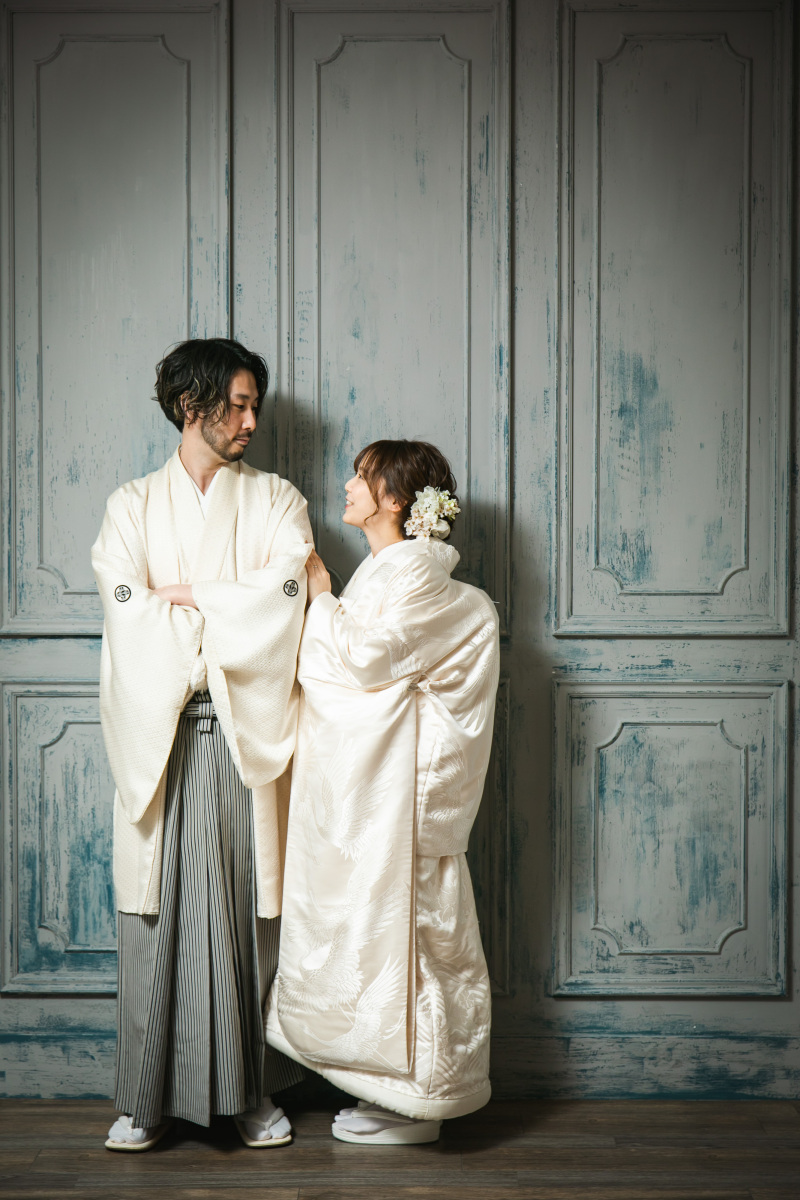 和装から撮影スタート