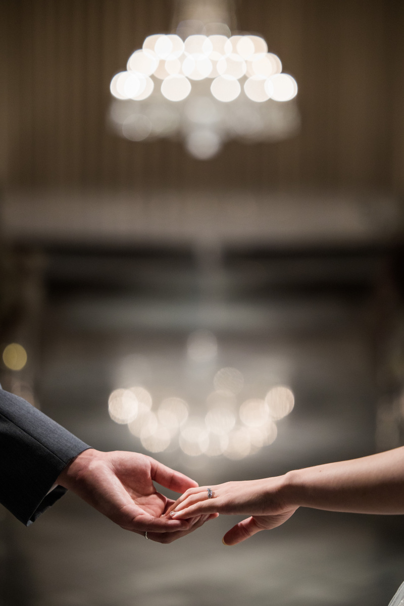 手を取り合って